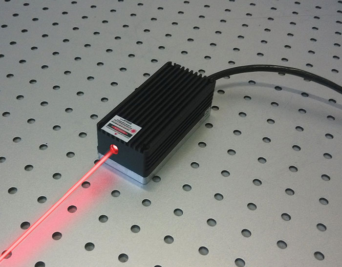 638nm 1000mW 1W 빨간색 반도체 레이저 with Lab Adjustable type power supply